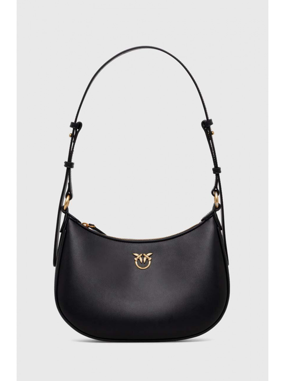 Kožená kabelka Pinko černá barva 102790 A0F1